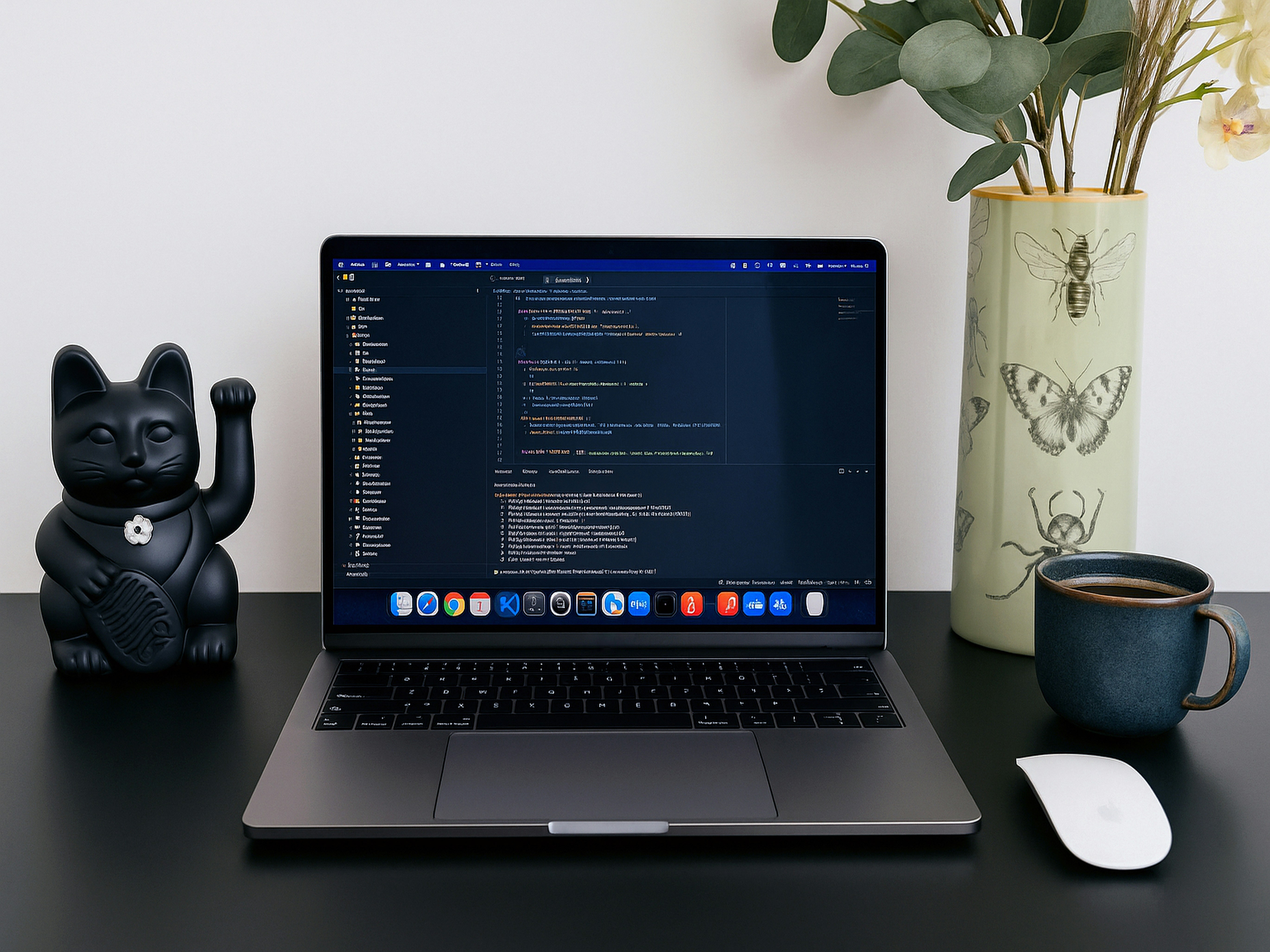 Our development workspace